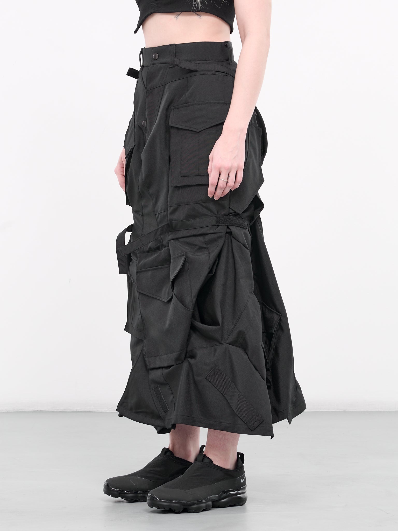 Junya Watanabe Patchwork Cargo Skirt | hlorenzo | REVERSIBLE