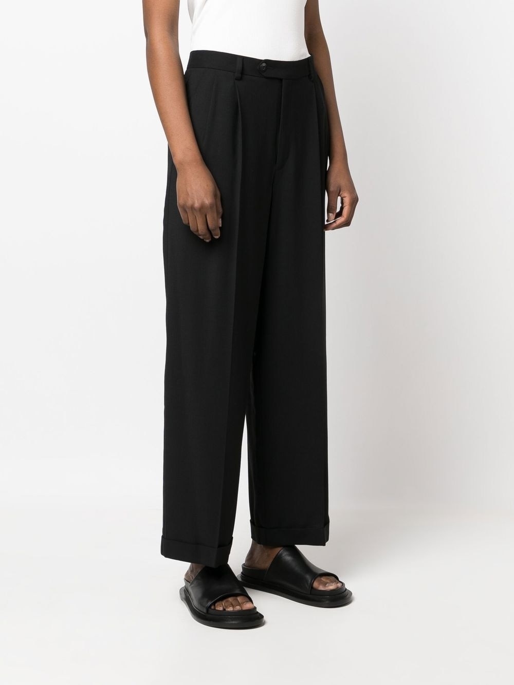 straight-leg trousers - 3