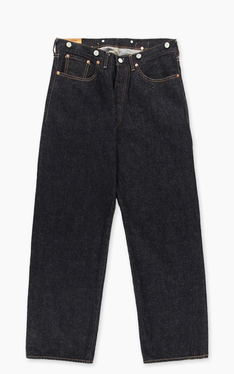 KAPTAIN SUNSHINE 1930 STRAIGHT DENIM PANTS ONE WASH INDIGO - 1