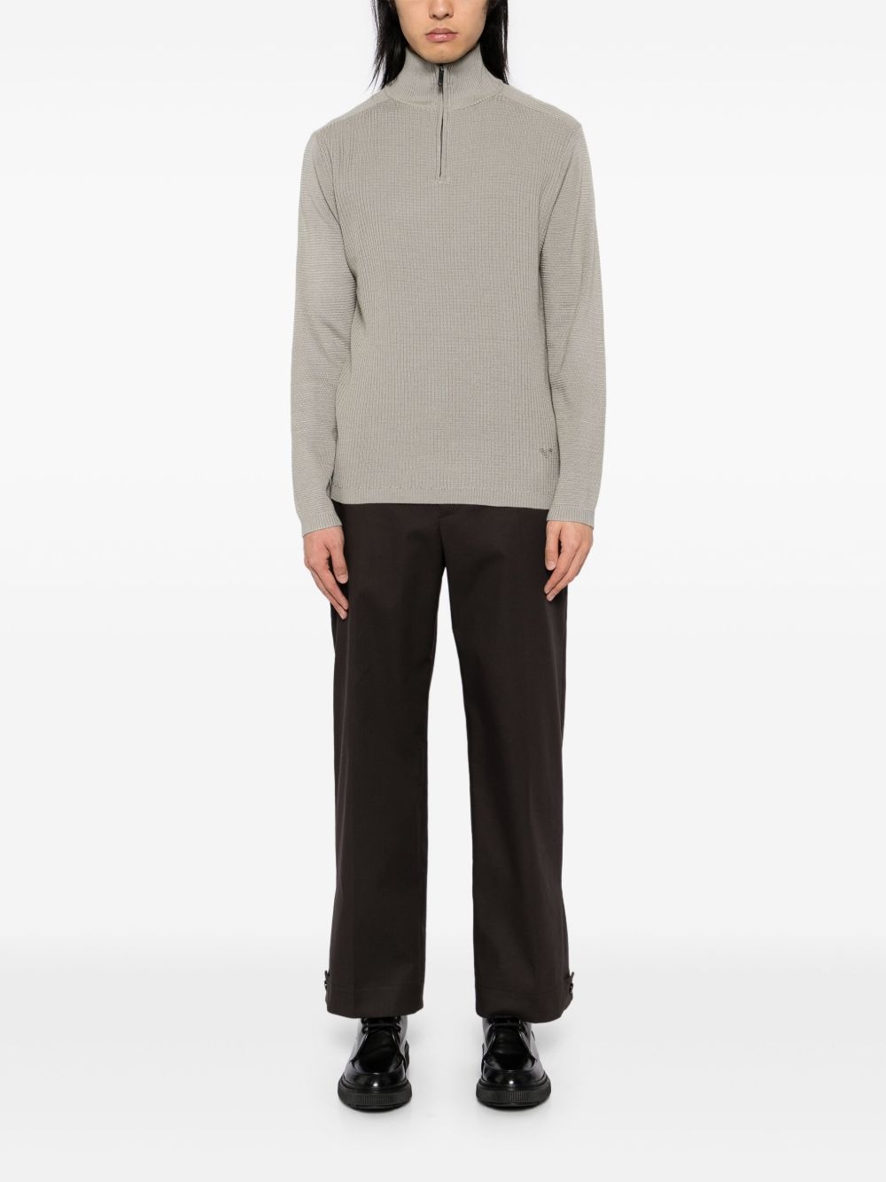 half-zip jumper - 2