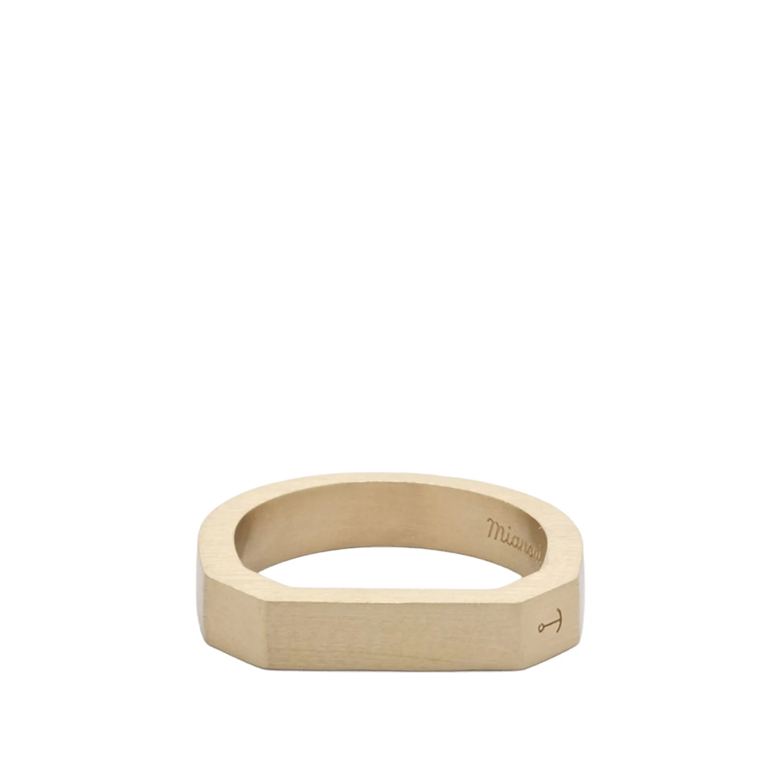 Miansai Hex Plated Ring - 1