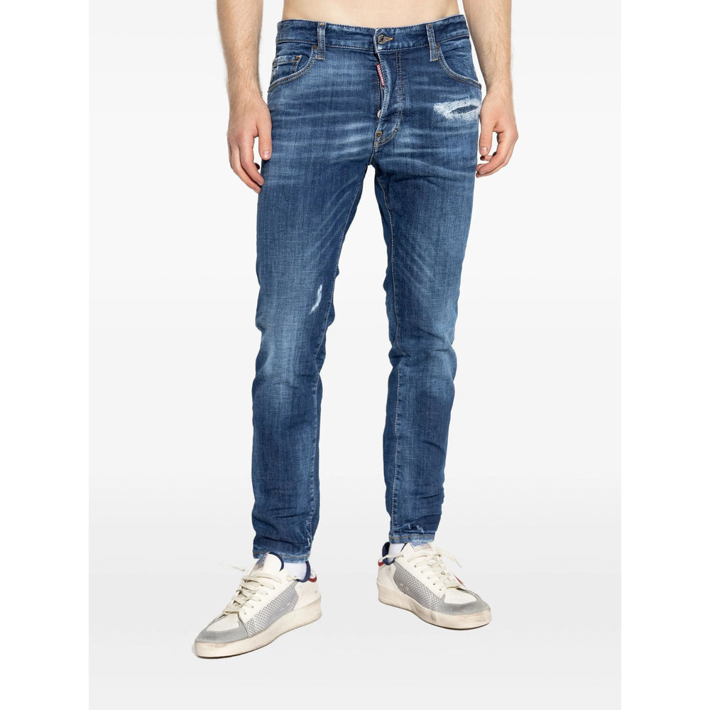 Dsquared2 Blue Denim - Tapered Jeans Men - 5