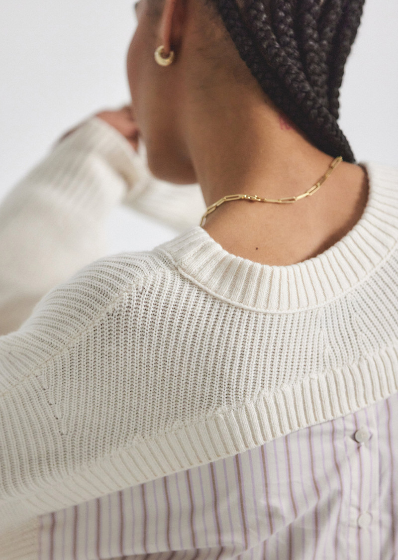 LYON MIXED MEDIA SWEATER 3