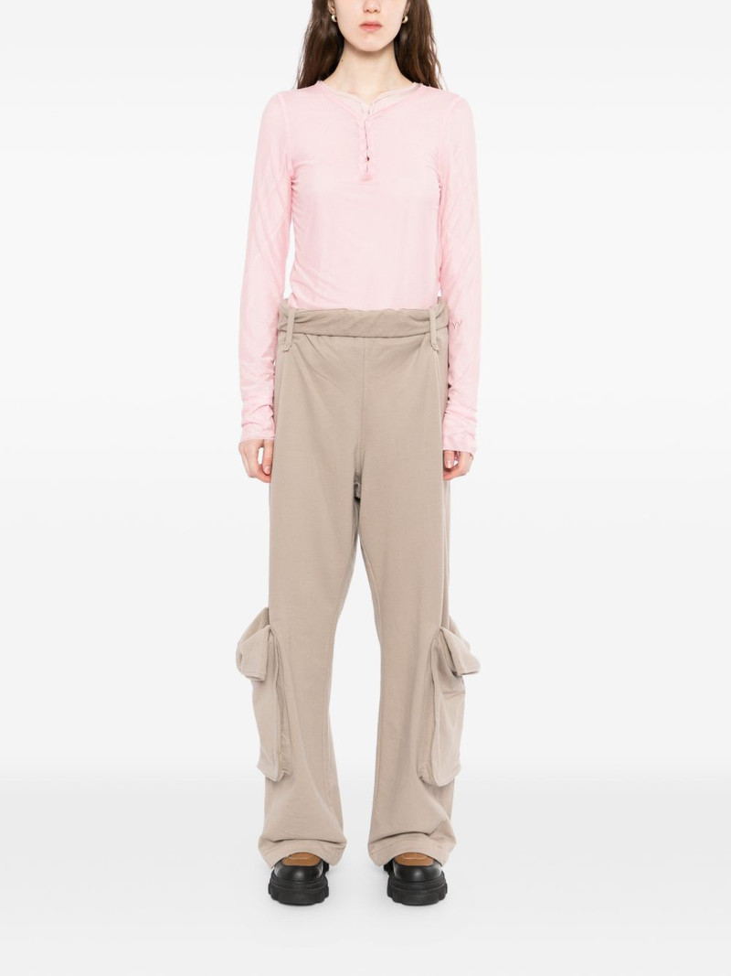 OPEN YY mesh hooked T-shirt outlook