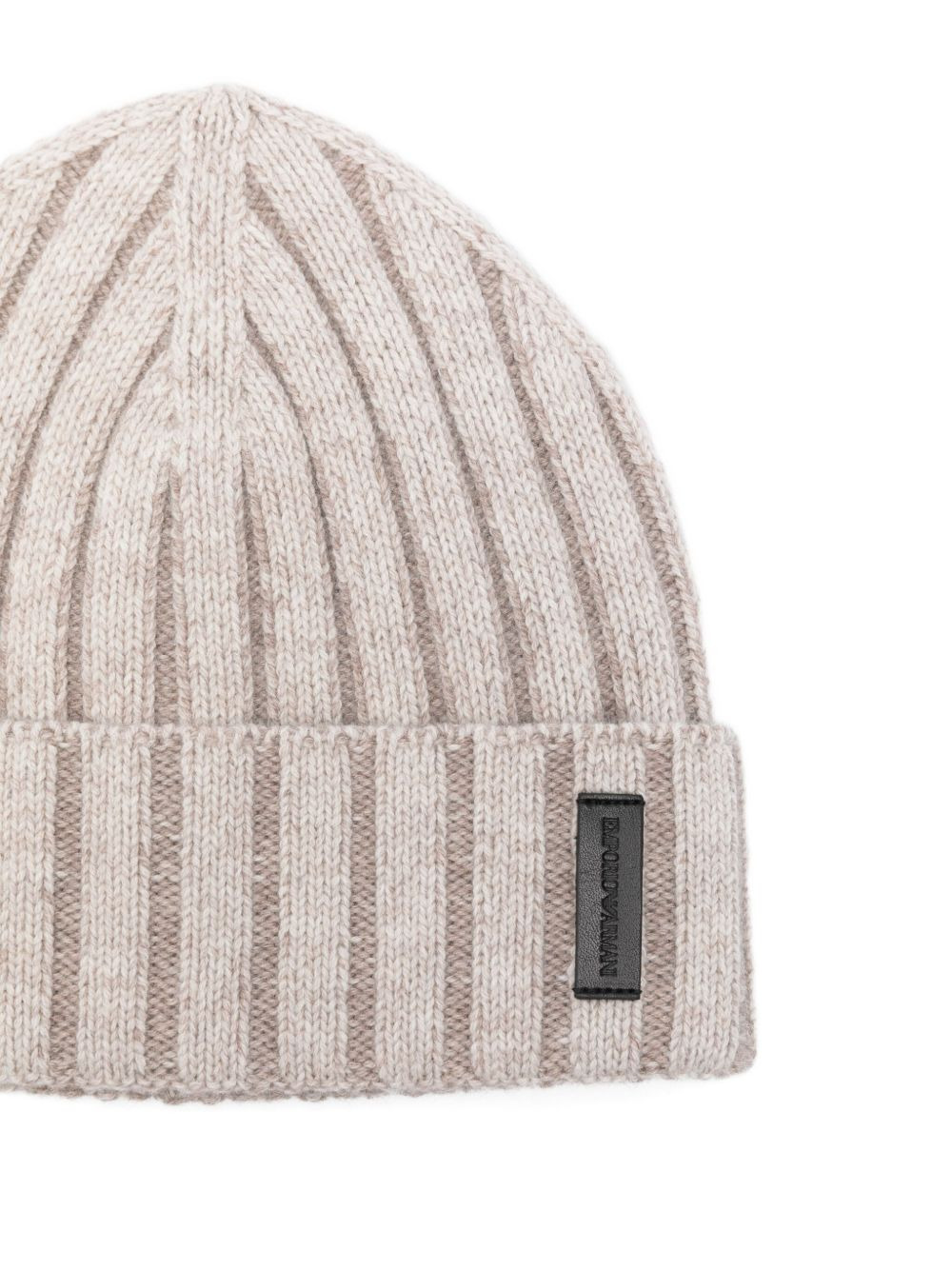 ribbed cashmere-wool beanie - 2