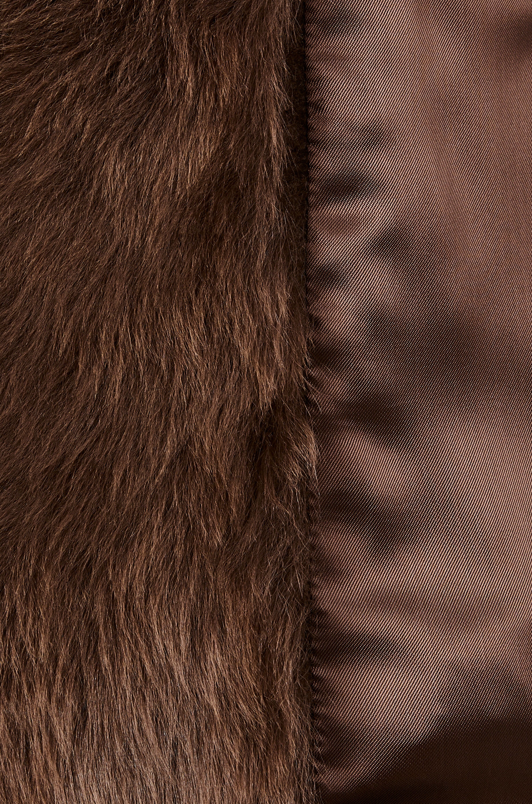 Hooded jacket in shearling - 3
