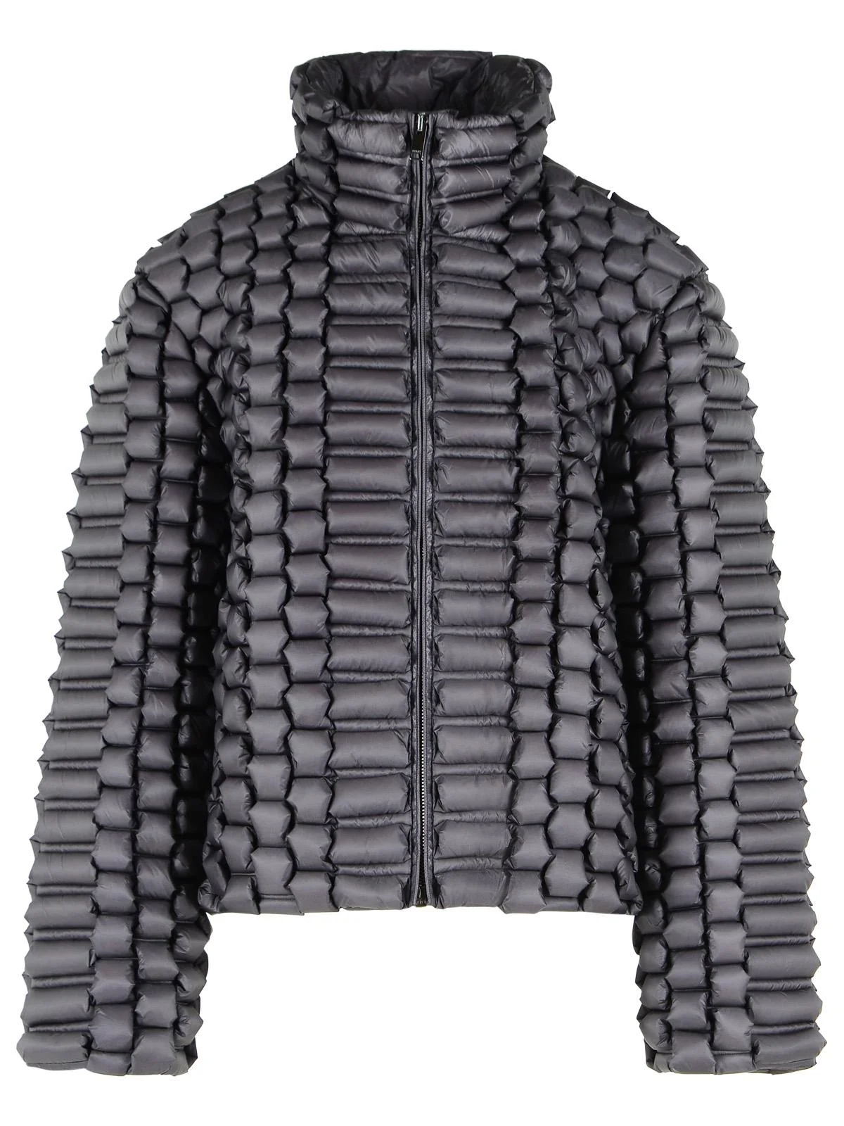 Raxxy Space Blue Polyamide Down Jacket - 1
