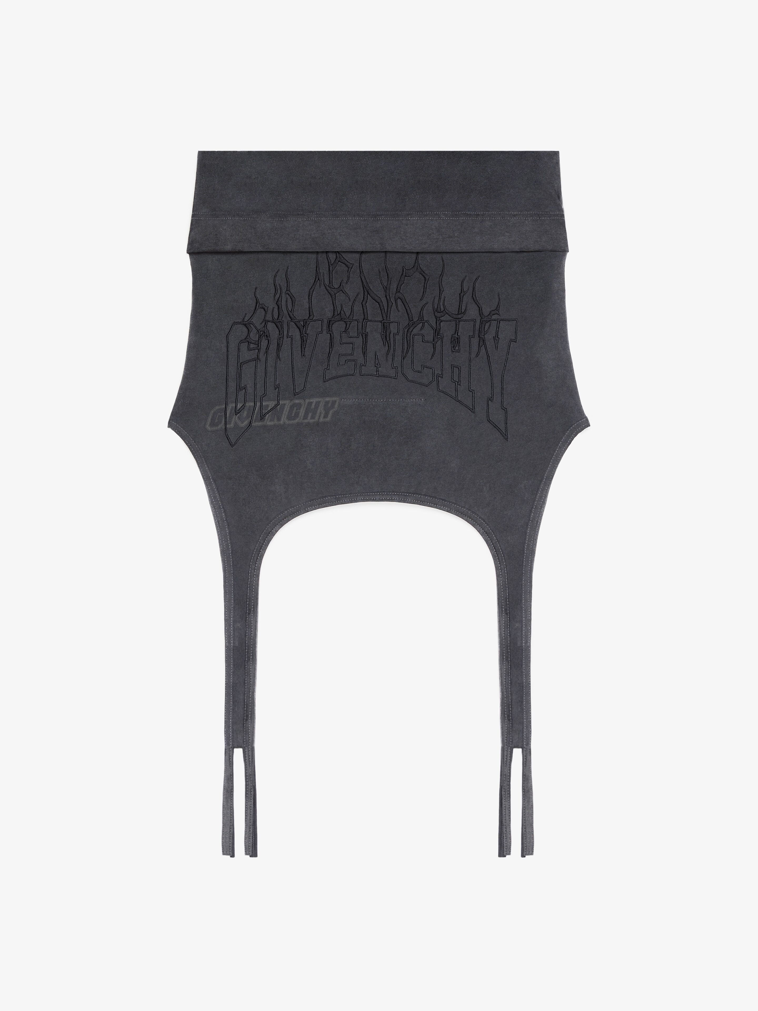 REVERSED EFFECT TANK TOP SKIRT IN JERSEY - 5