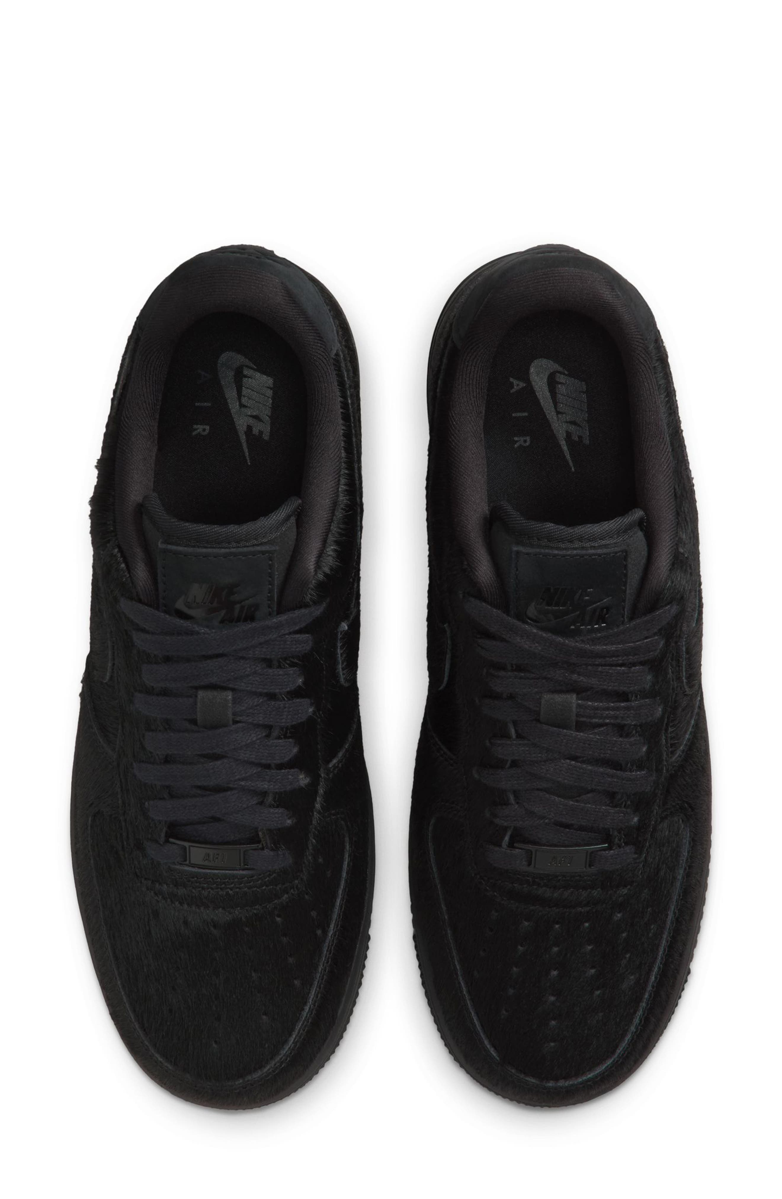 Nike Air Force 1 '07 Sneaker in Black/Black/Off Noir at Nordstrom - 3