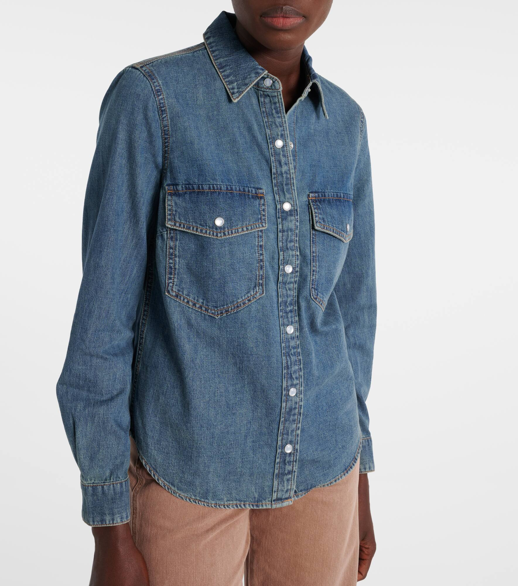 Noah denim shirt - 6