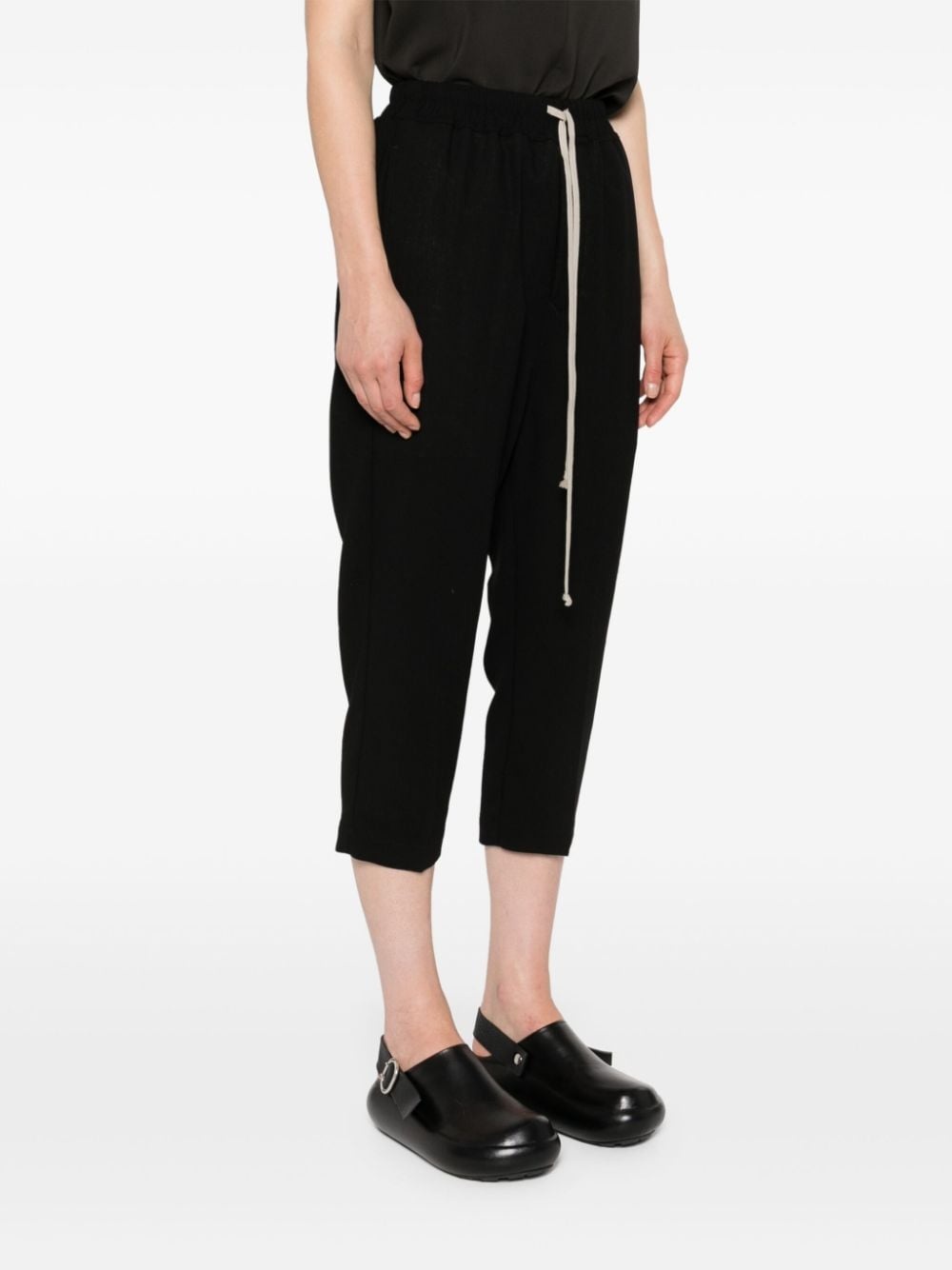 Astaires cropped virgin wool trousers - 3