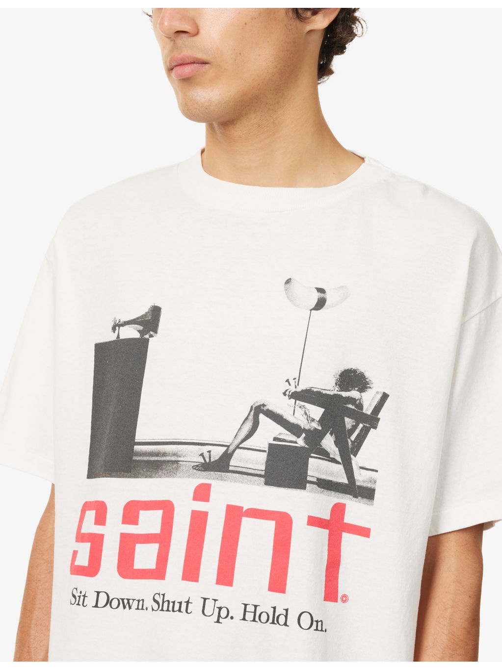 Graphic-Print Crewneck Cotton T-Shirt - 5