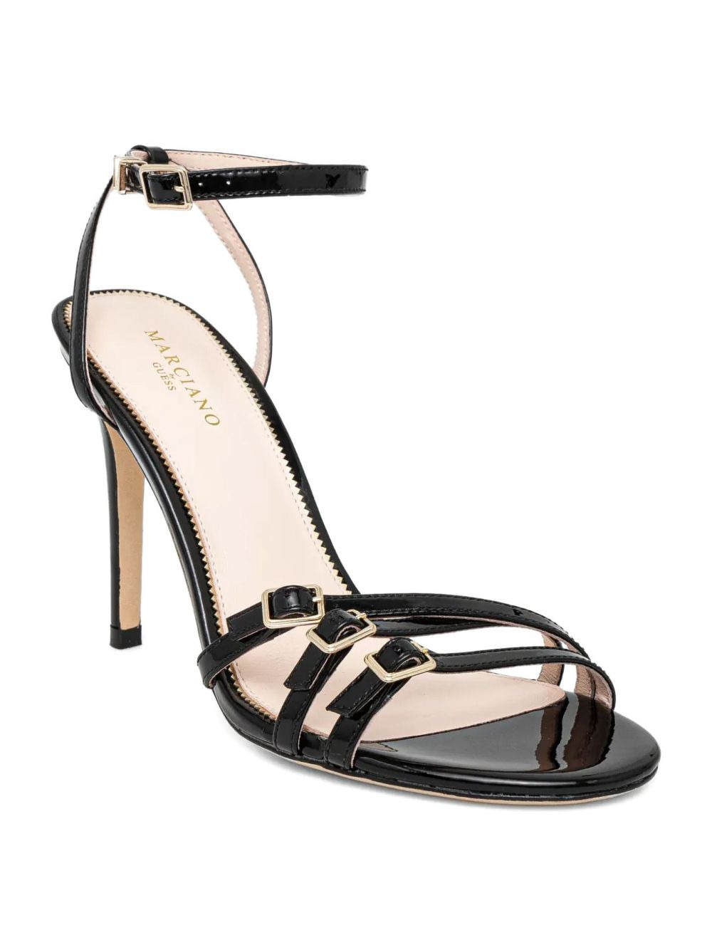 100mm strappy leather sandals - 2