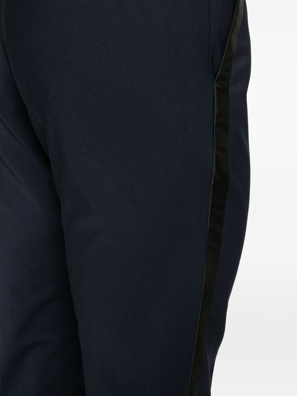 tapered-leg chino trousers - 5