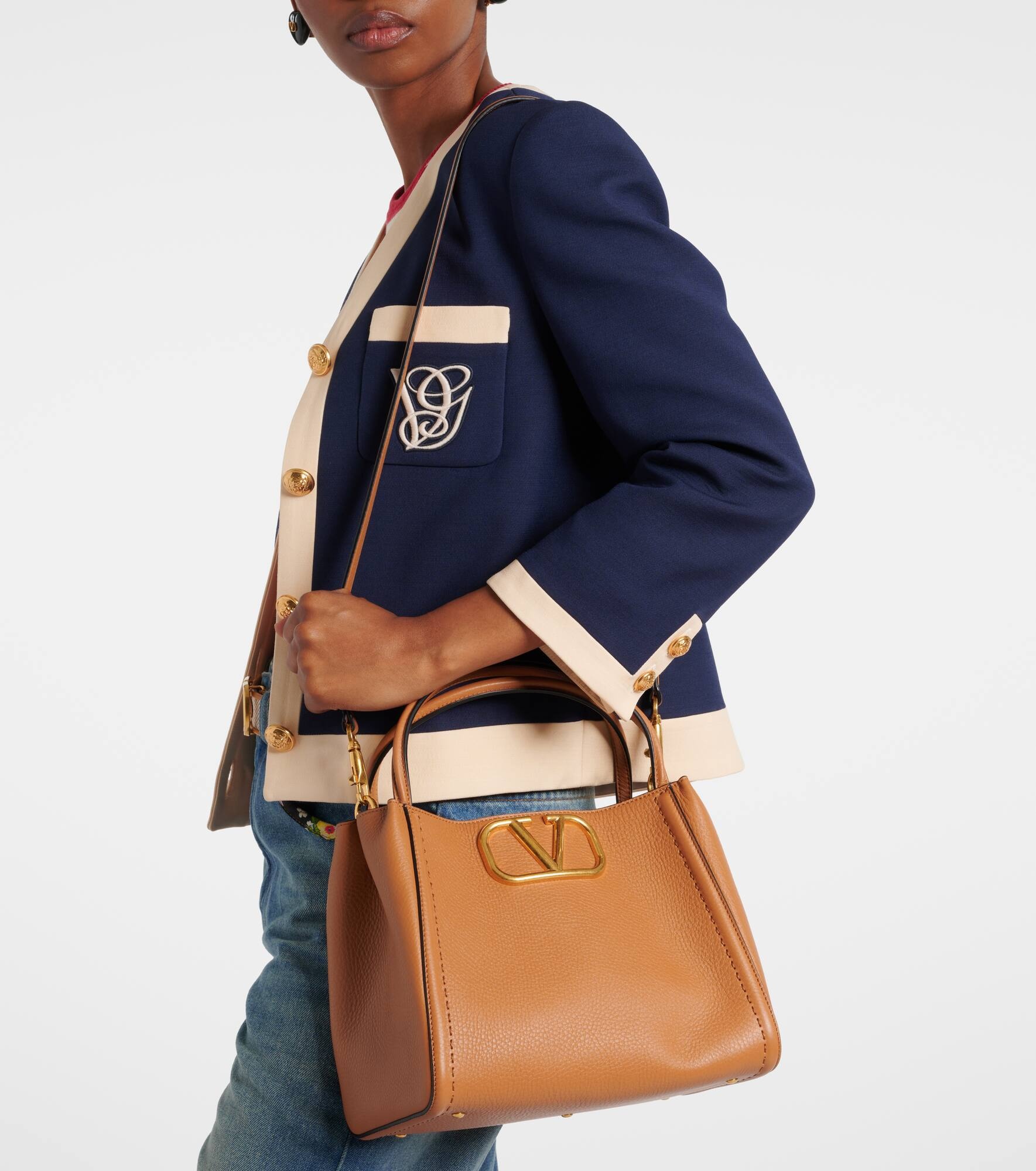 Alltime Medium leather tote bag - 2