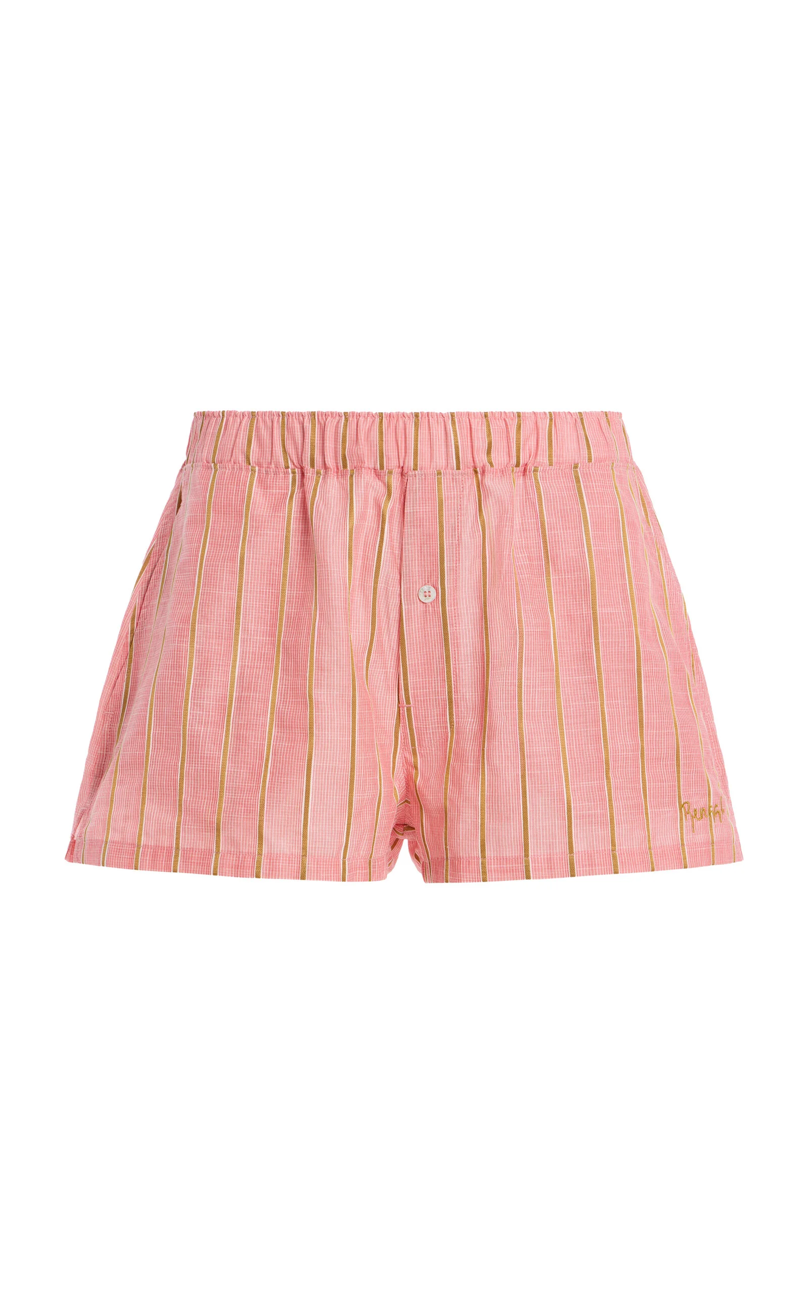 Stripe Boxer Short pink - 1