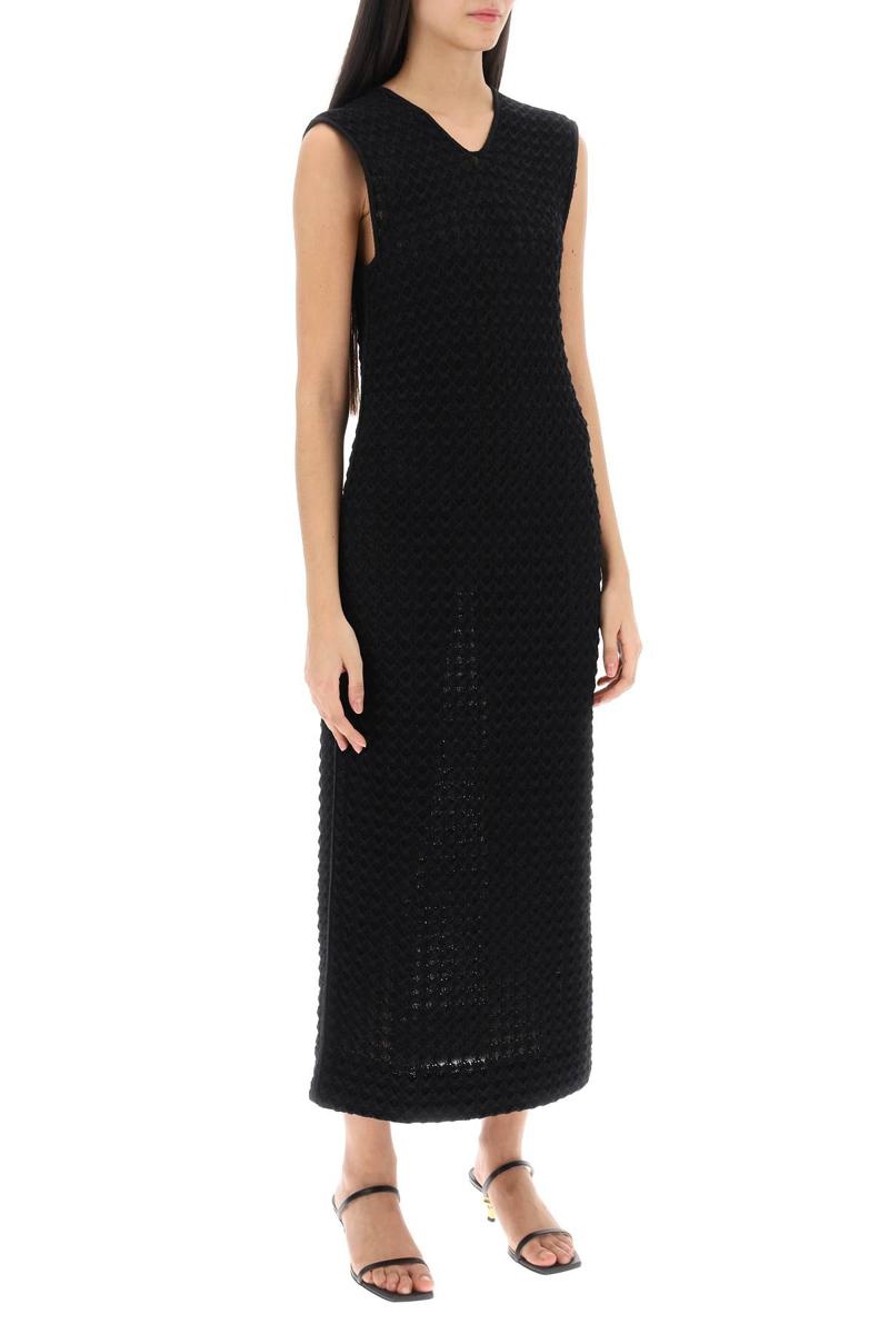 Jil Sander MIDI DRESS IN OPENWORK KNIT - 2