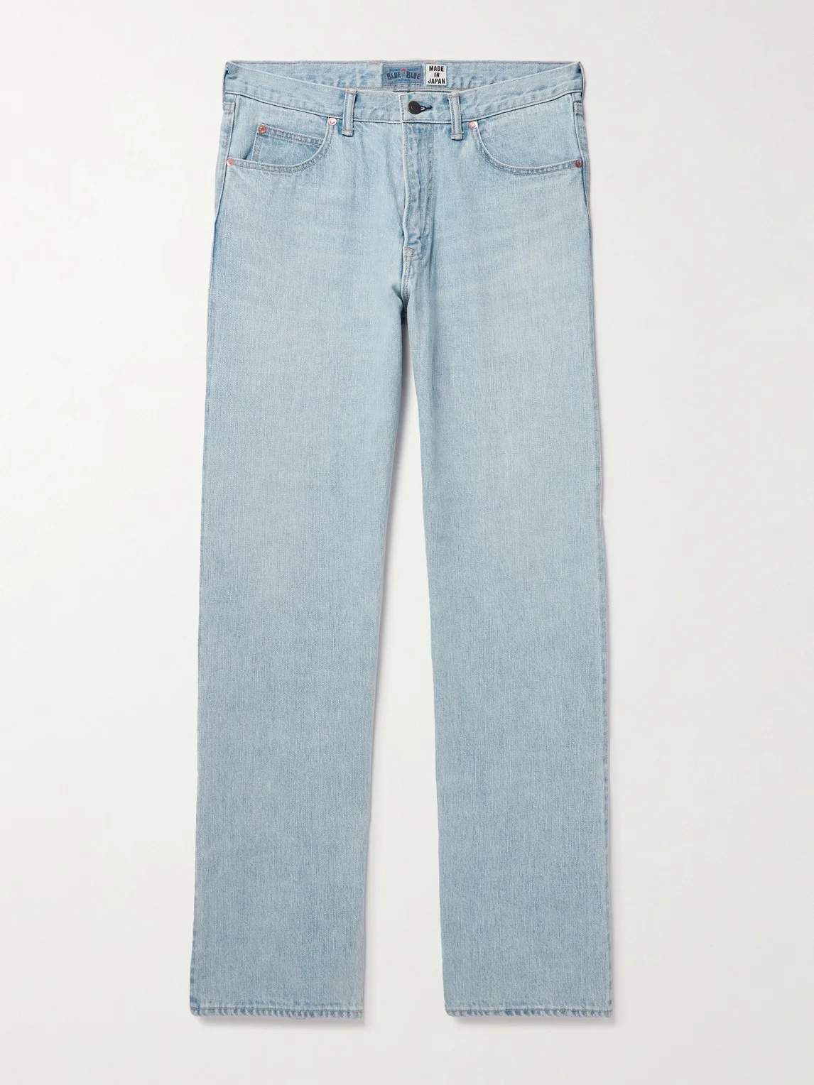 Straight-Leg Selvedge Jeans - 1