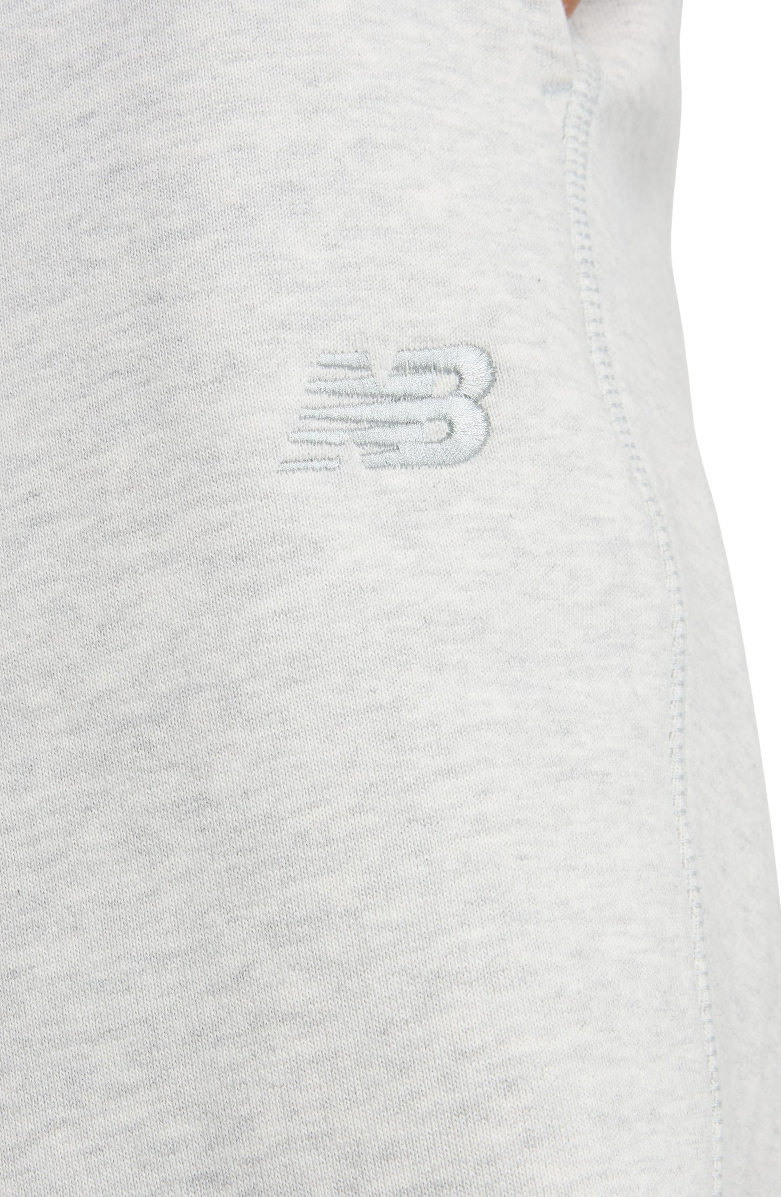 New Balance Athletics French Terry Sweatpants in Ash Heather at Nordstrom - 8