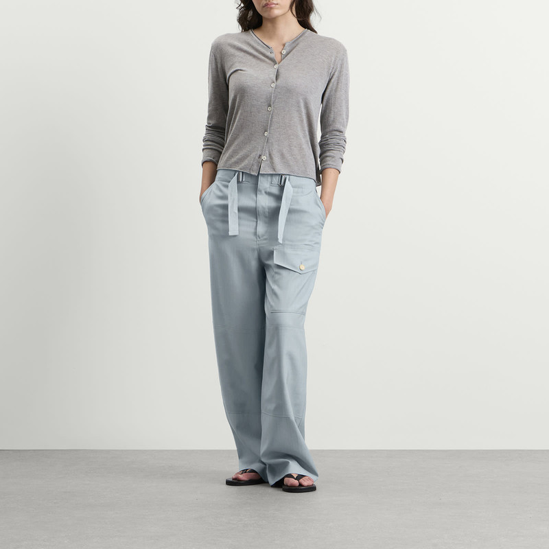 AURALEE Auralee Wool Herringbone Cargo Pants outlook