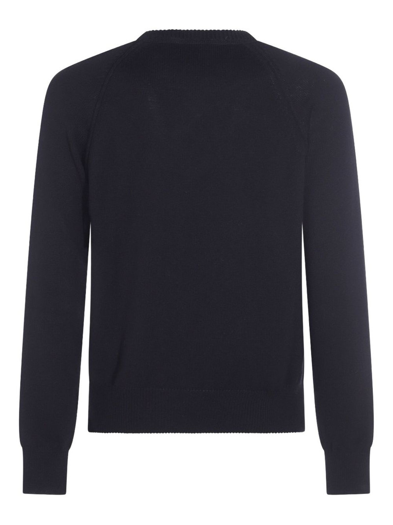 Vivienne Westwood raglan-sleeve embroidered sweater outlook