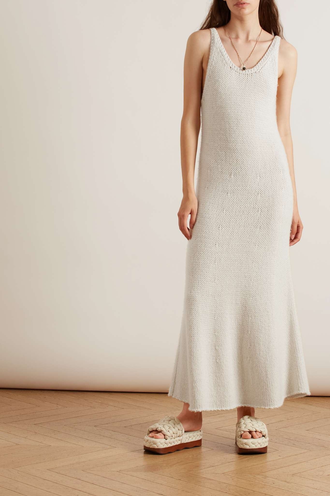 Cashmere midi dress - 3