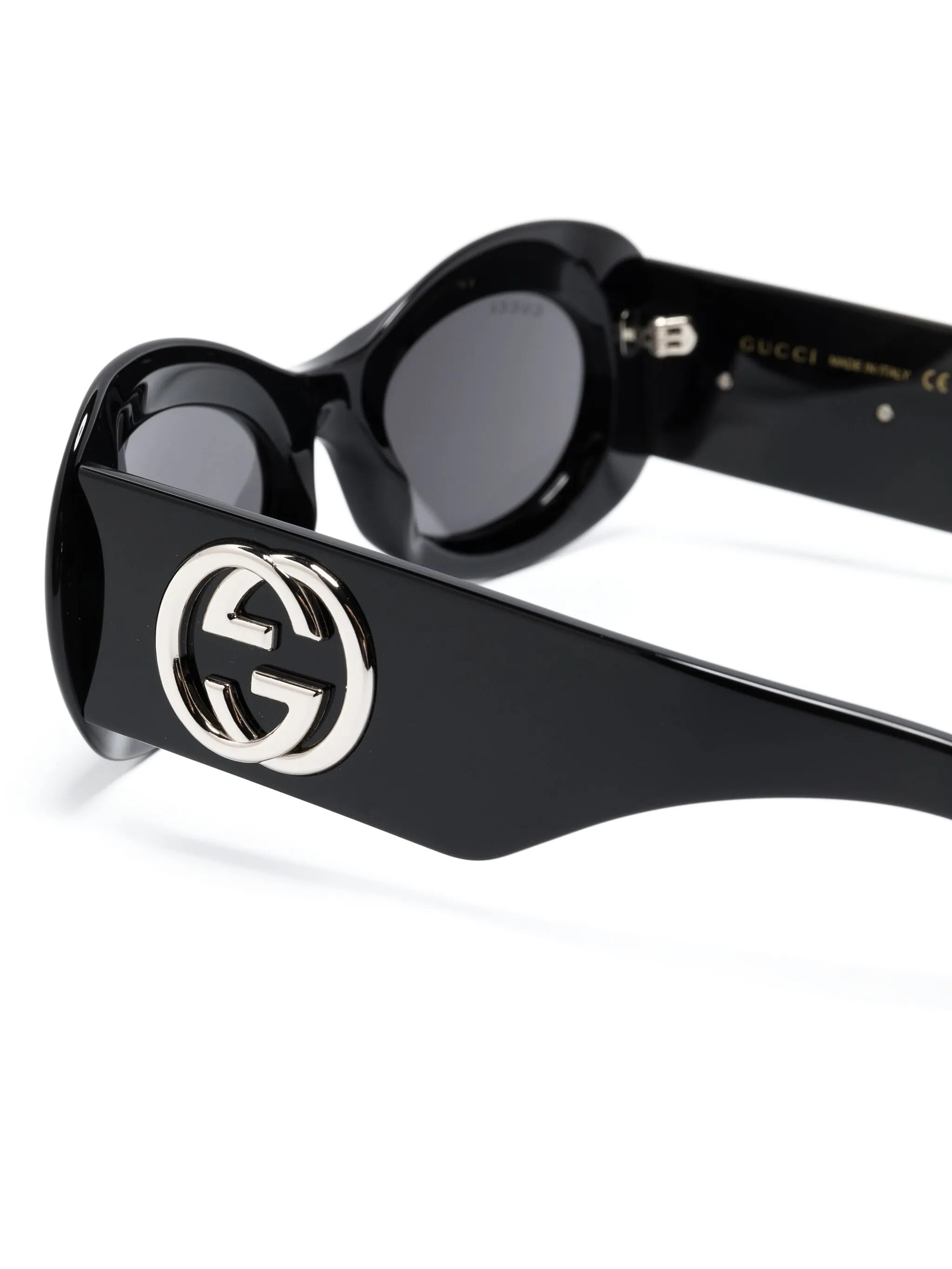 Interlocking G Oval-frame Sunglasses - 3