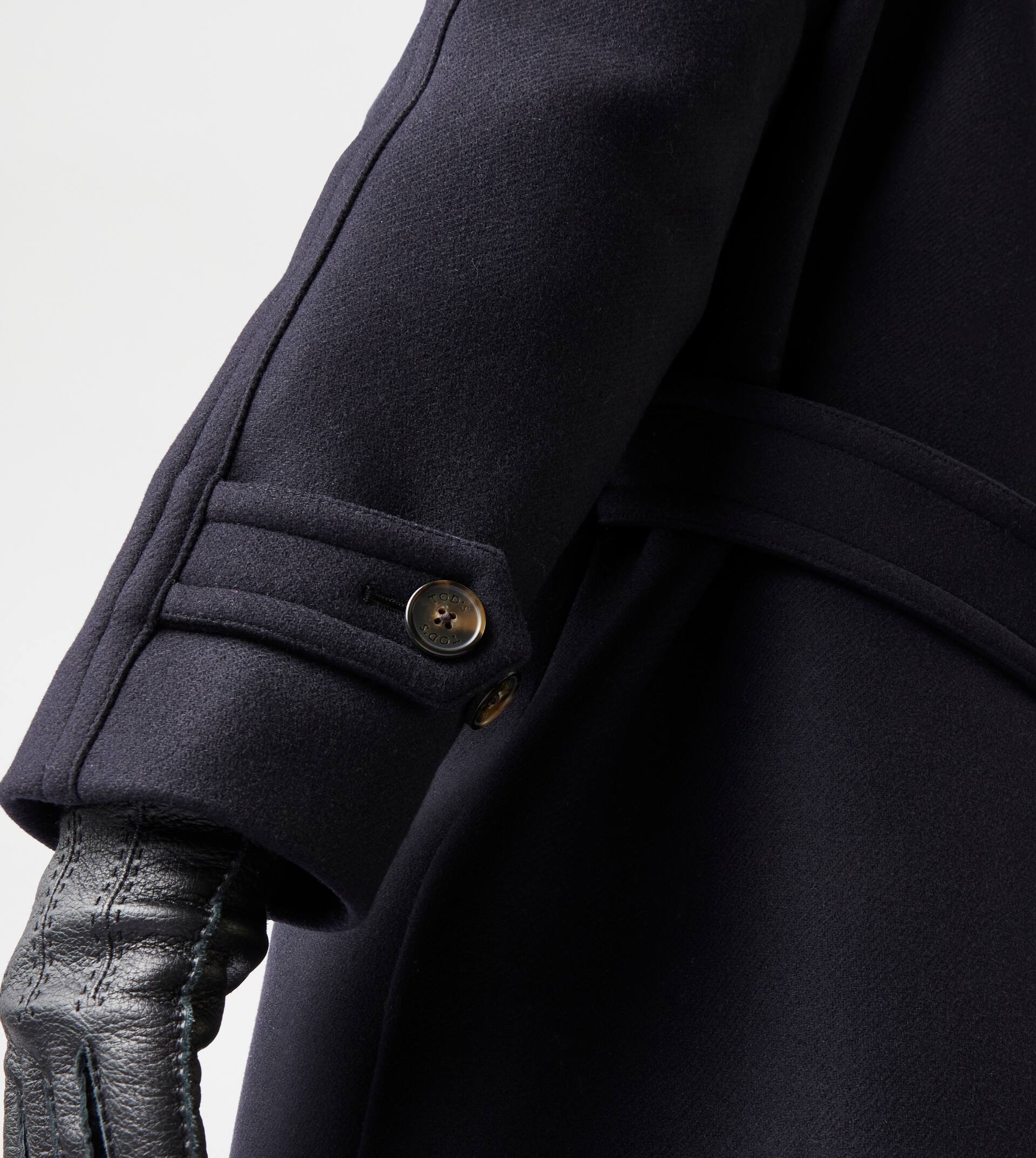 TOD'S COAT OVER - BLUE - 5