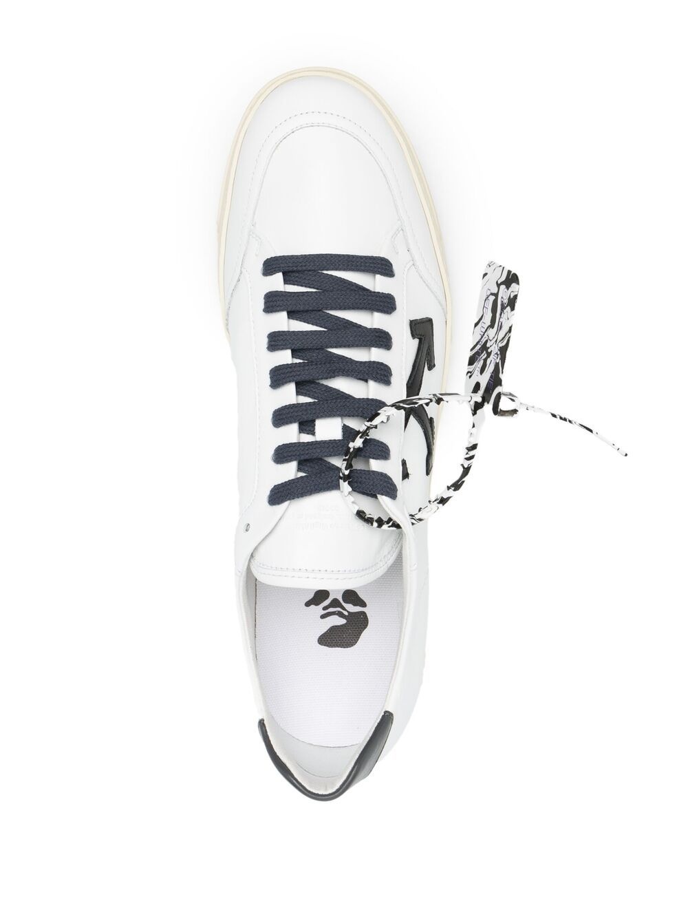 Arrows-motif lace-up sneakers - 4