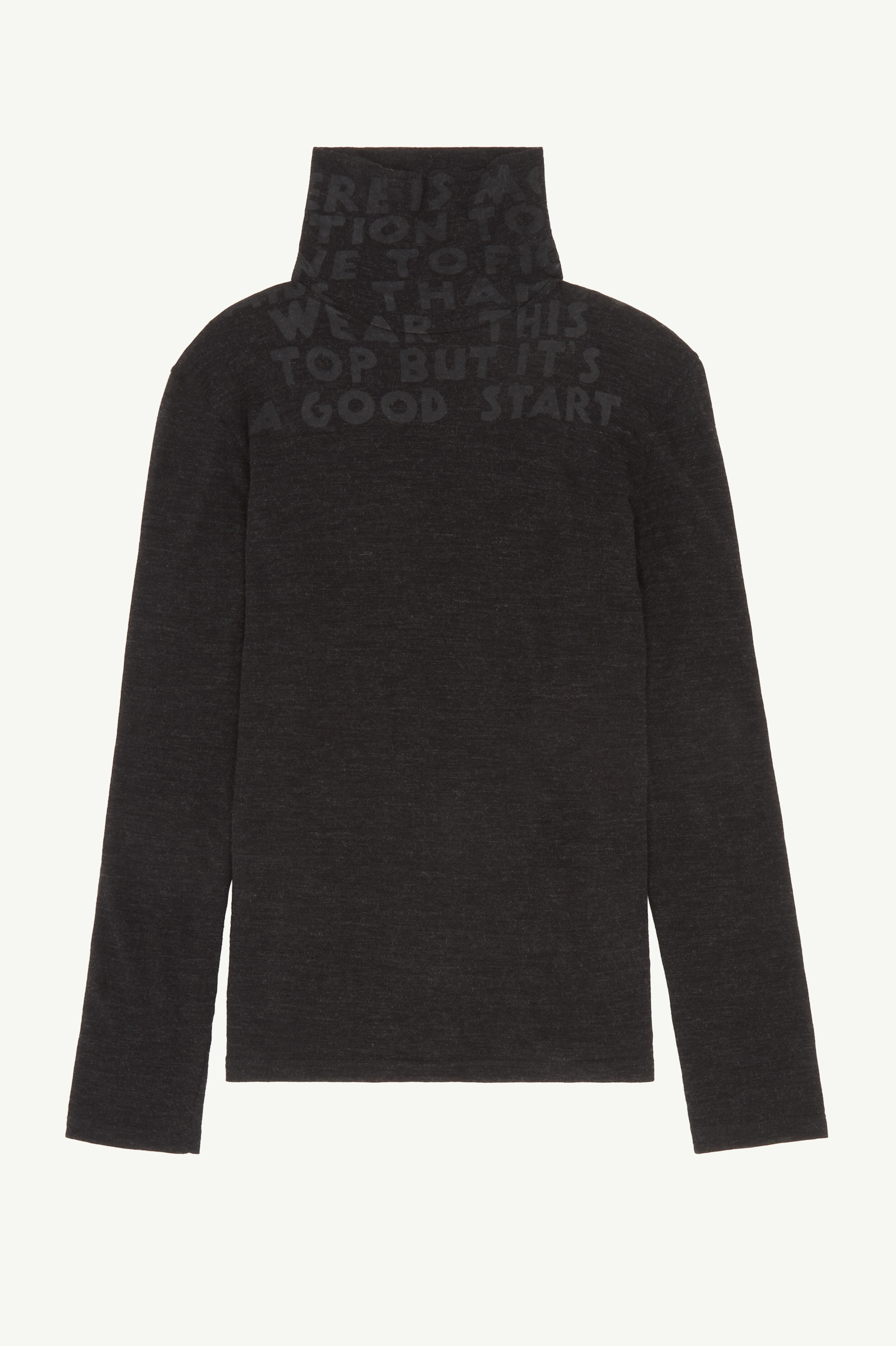 Long-sleeved turtleneck - 1