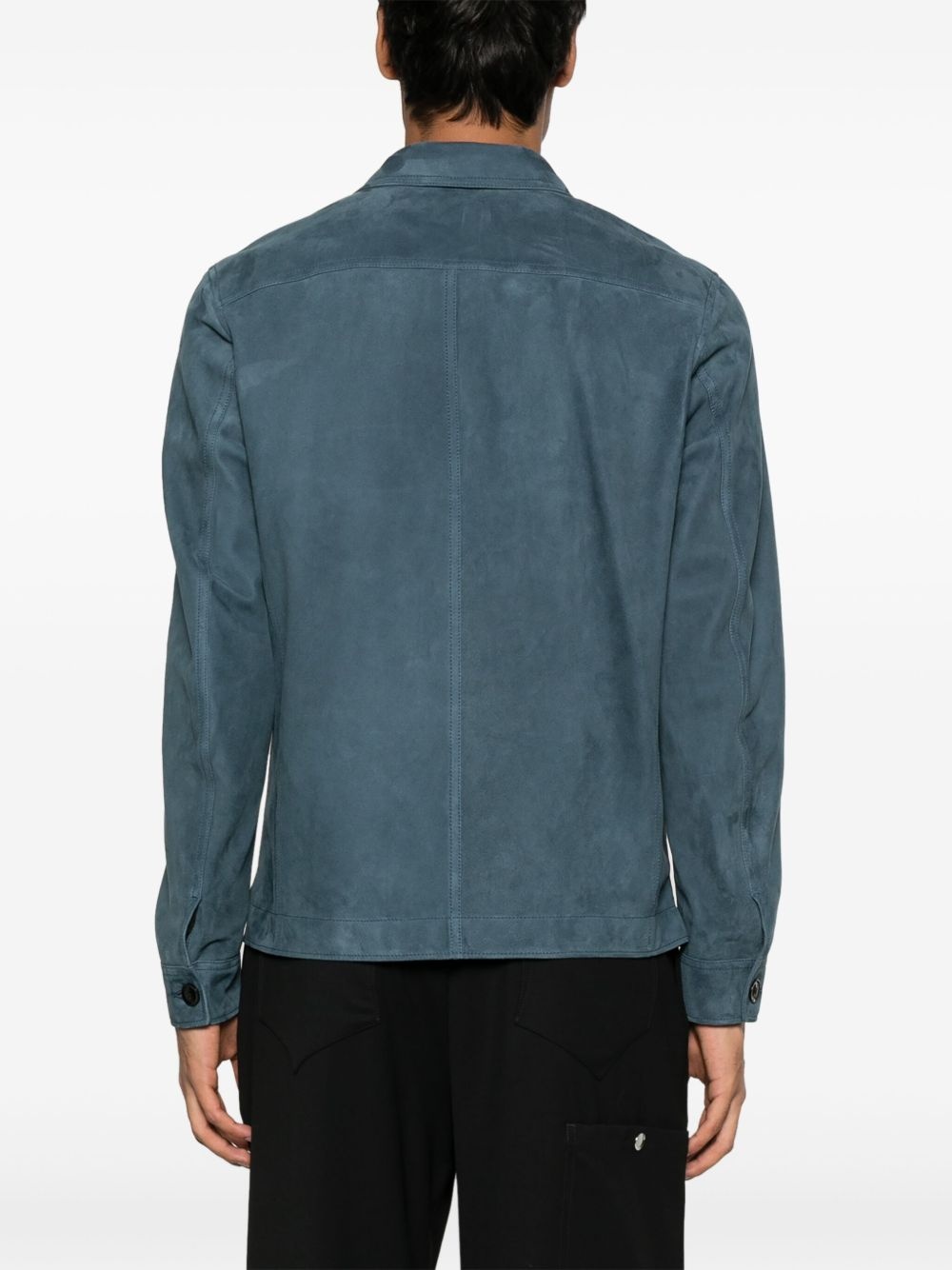 suede shirt jacket - 4