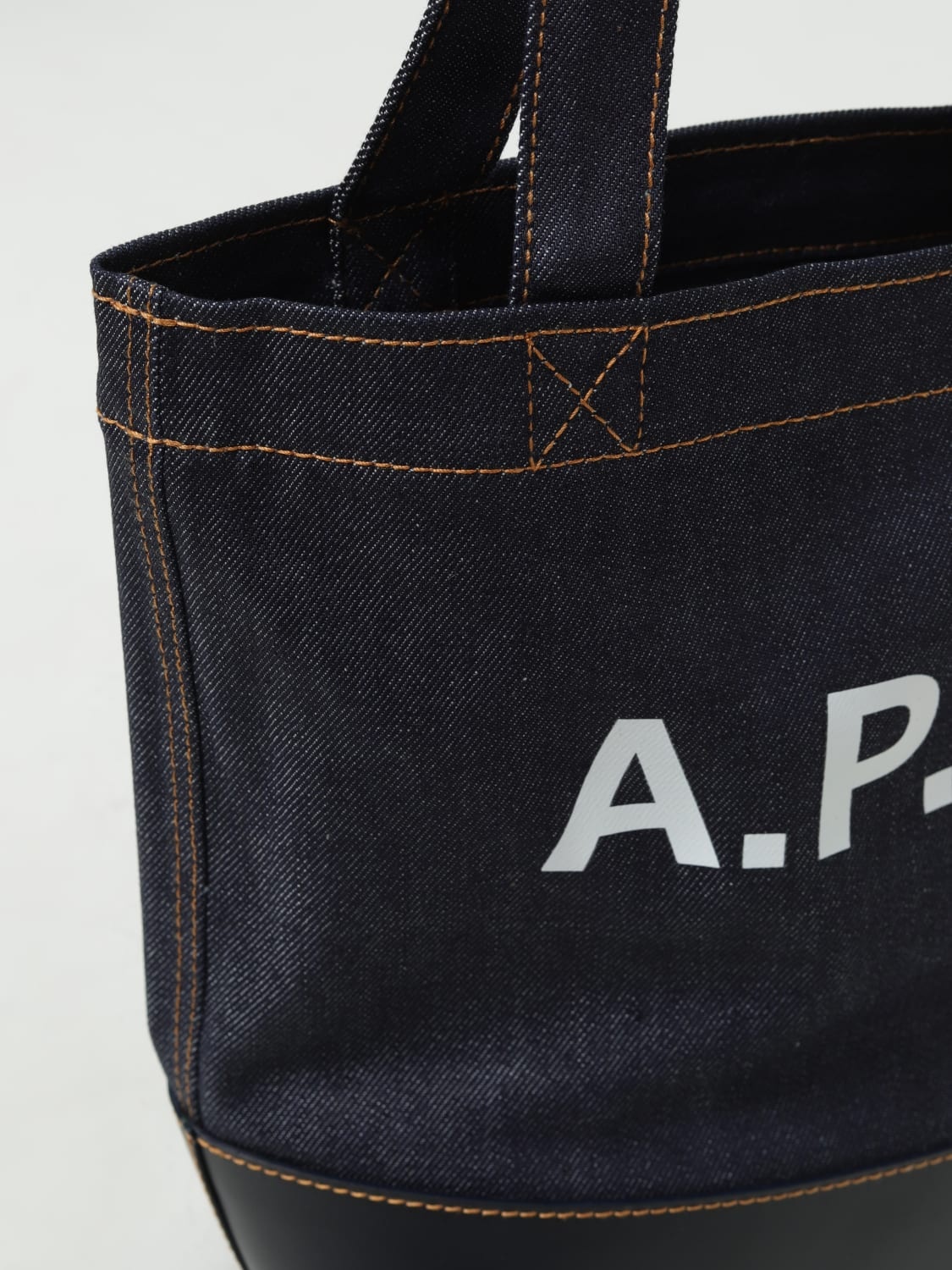 A.P.C. Axel bag in denim and synthetic leather - 3