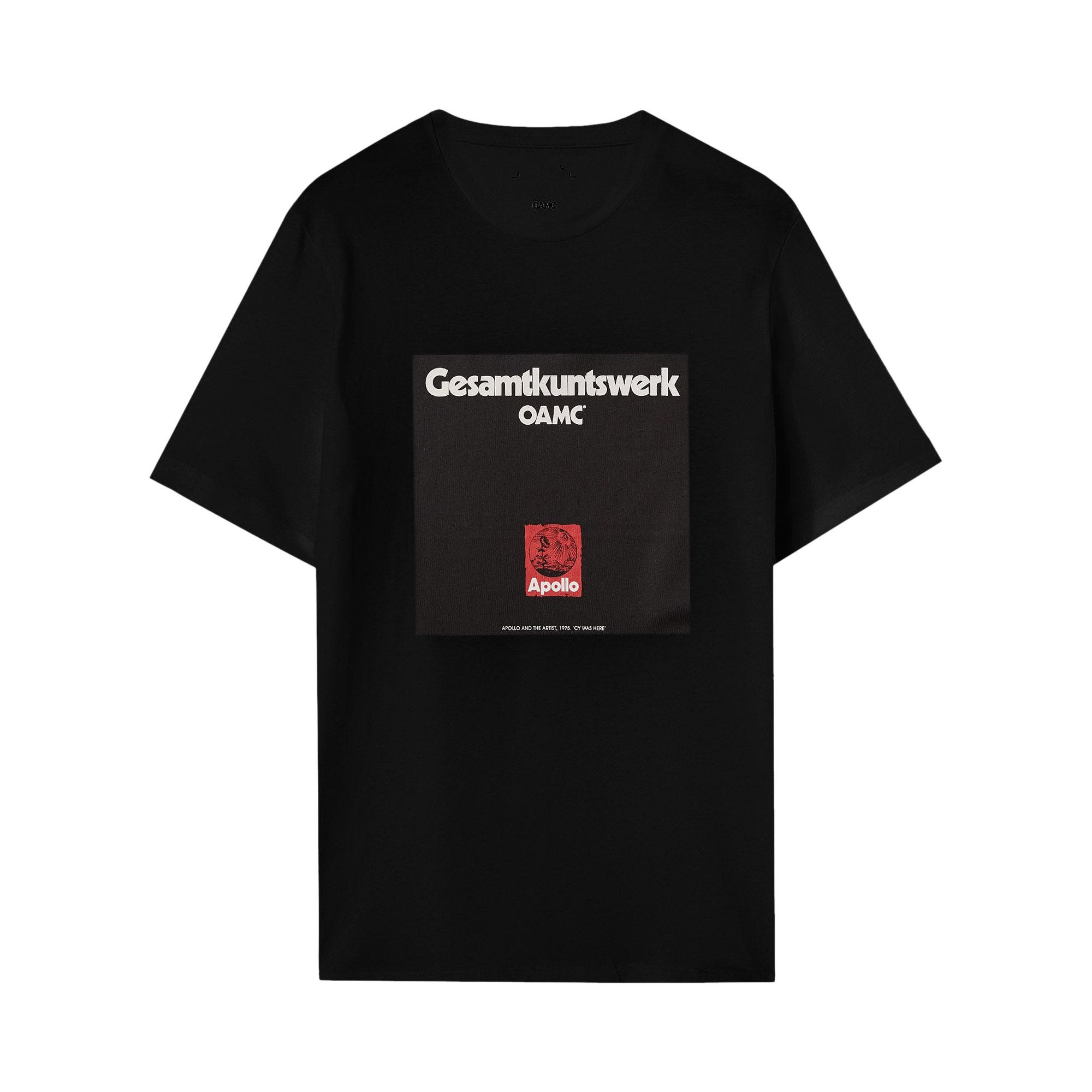OAMC Apollo T-Shirt 'Black' - 1