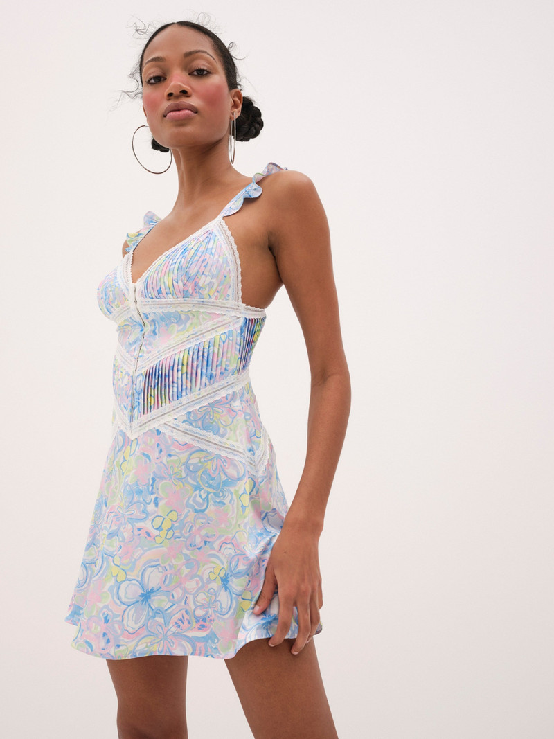 Midsummer Floral Slip Dress 6