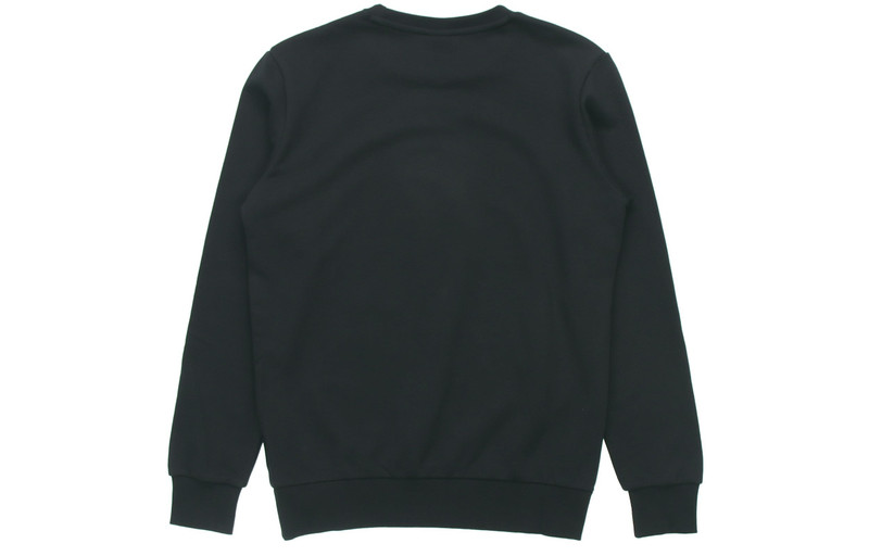 PUMA PUMA Classics logo Sweater 'Black Yellow' 595892-56 outlook