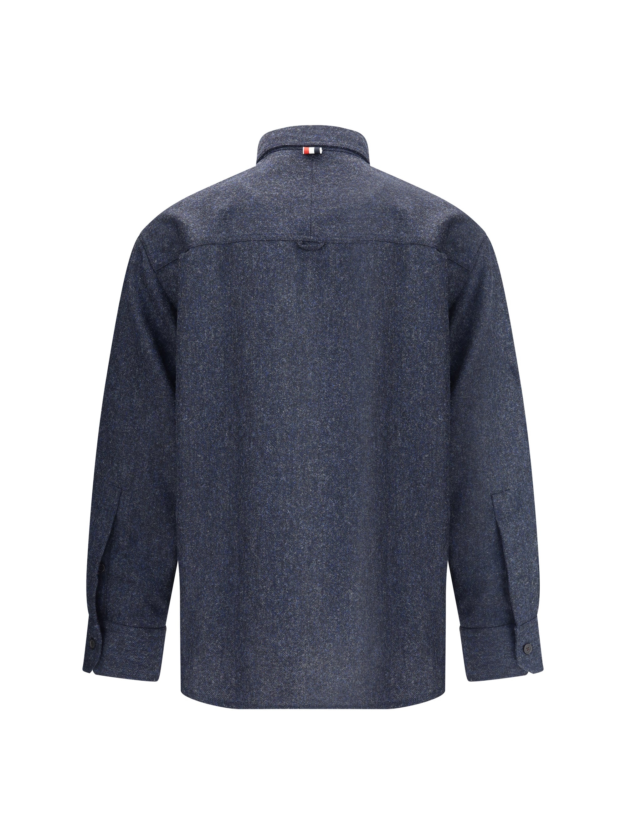 Thom Browne Men Oversized Pc Shirt W/ Double Needle In S - 2