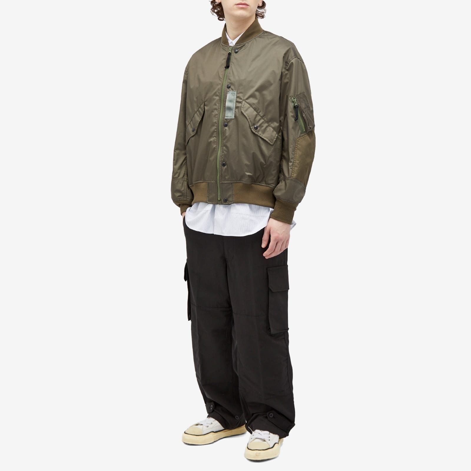 Comme des Garçons Homme Harringbone Cargo Pant - 4