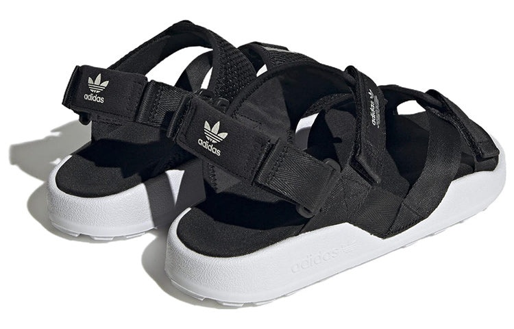 (WMNS) adidas Adilette Adventure Sandal 'Black White' HP2184 - 4