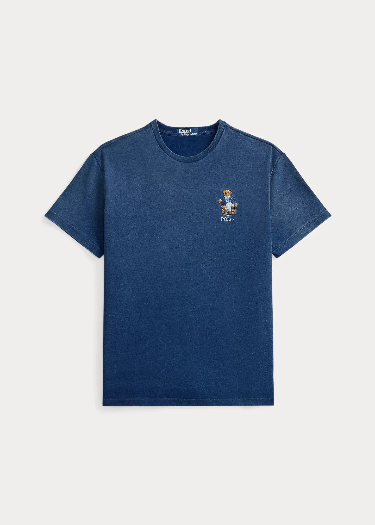 Classic Fit Polo Bear Indigo T-Shirt - 1