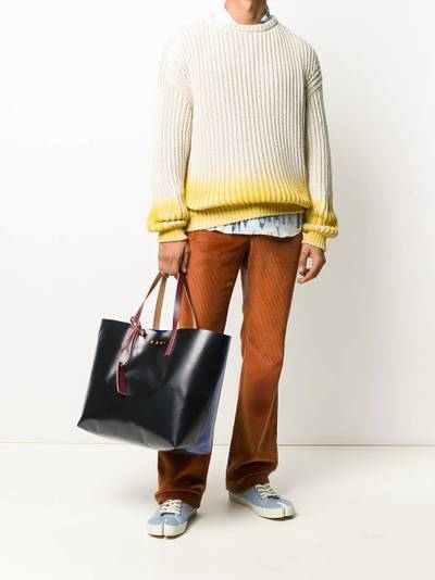 Marni colour-block tote bag outlook