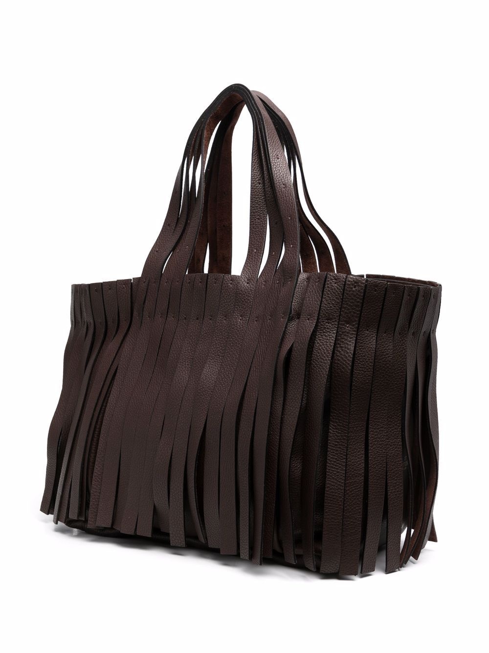 fringed tote bag - 3