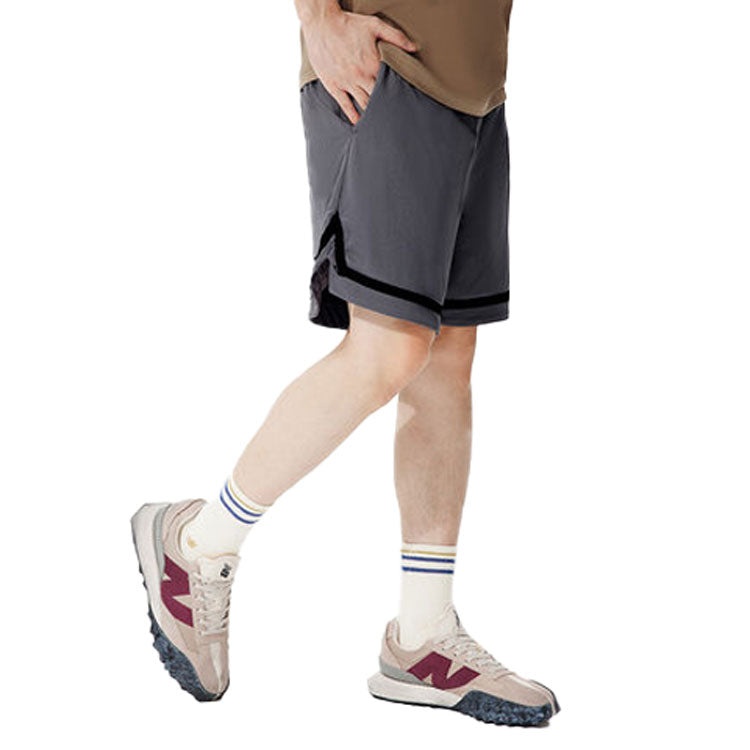 New Balance x Nice Rice Classic Sport Shorts 'Dark Grey' AMS22384-SYA - 3