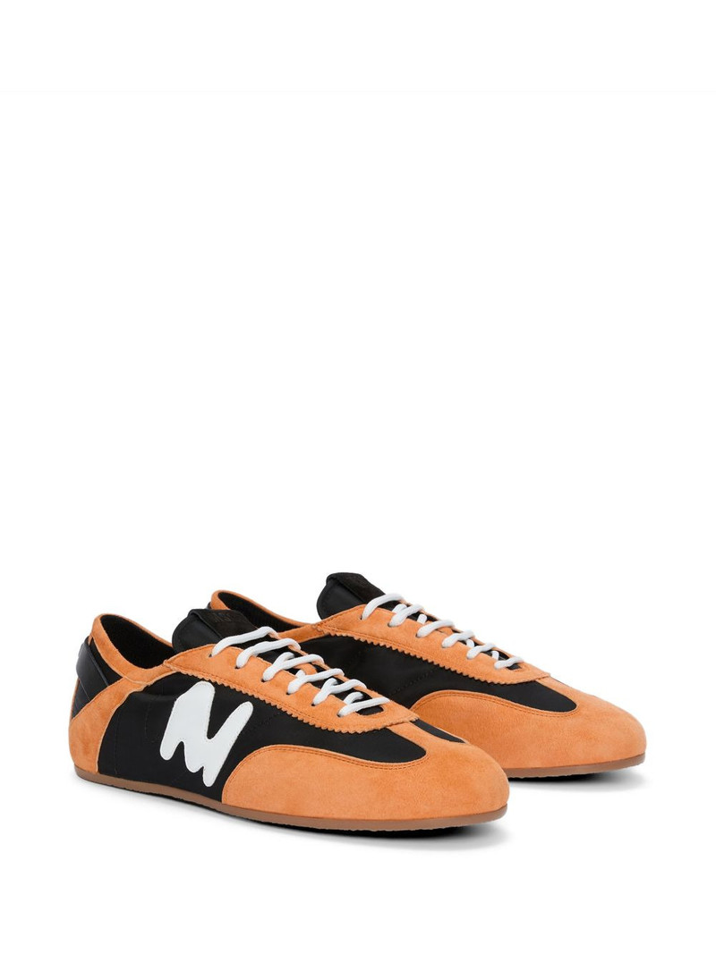 MSGM logo low-top sneakers outlook