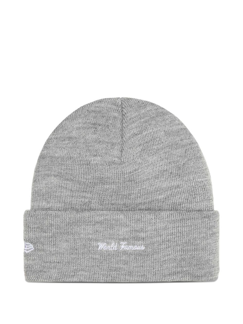 Supreme x New Era® Box logo-detail beanie hat outlook