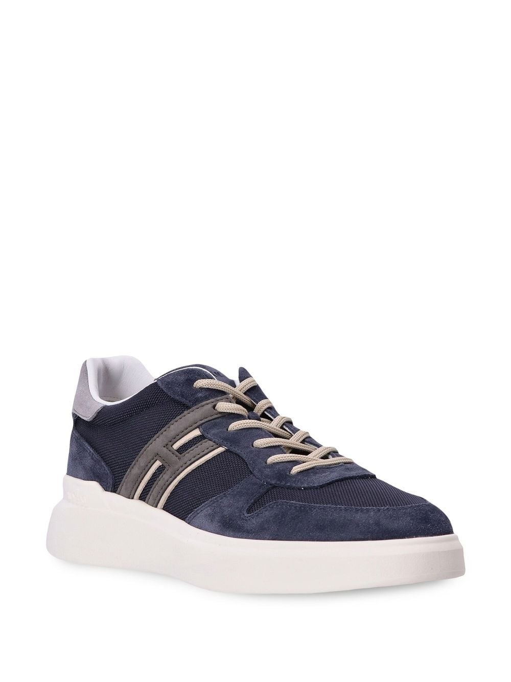 suede low-top sneakers - 2