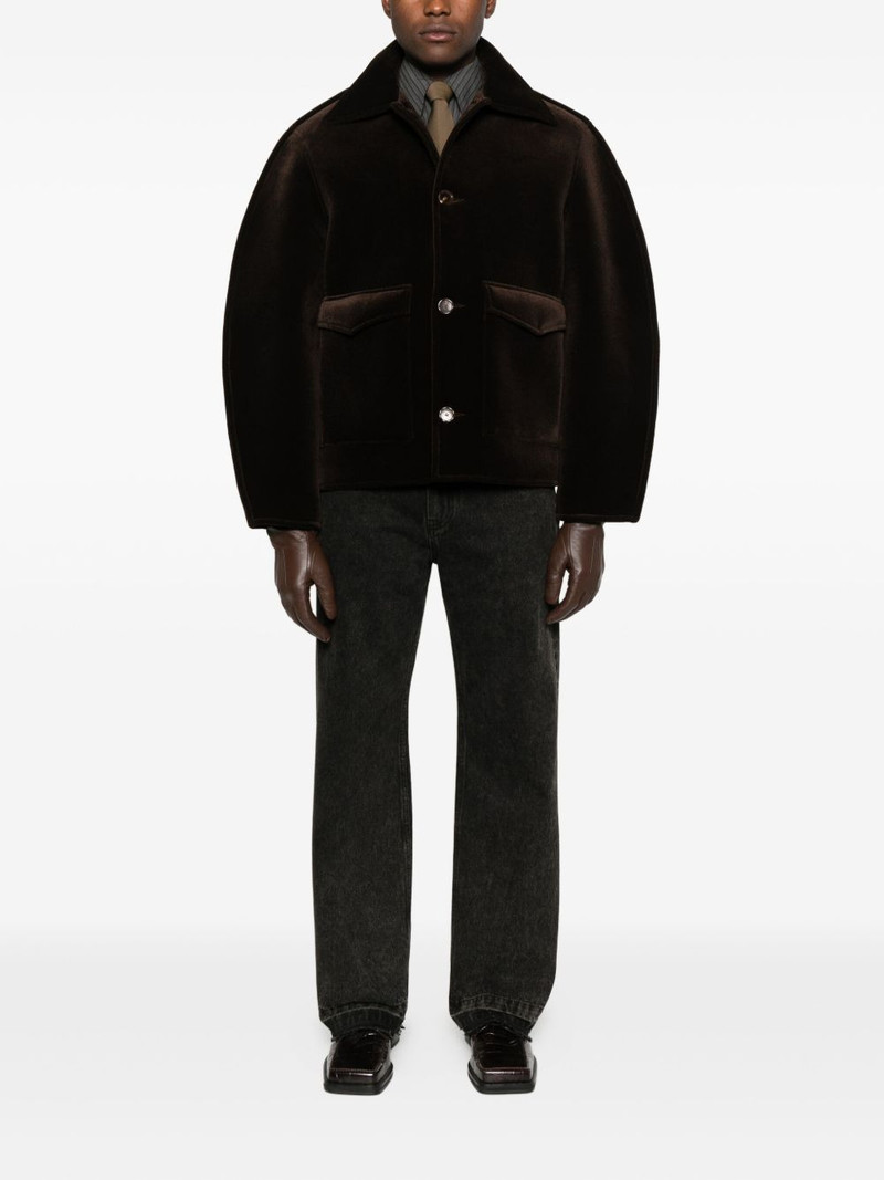 Séfr pocketed buttoned jacket outlook