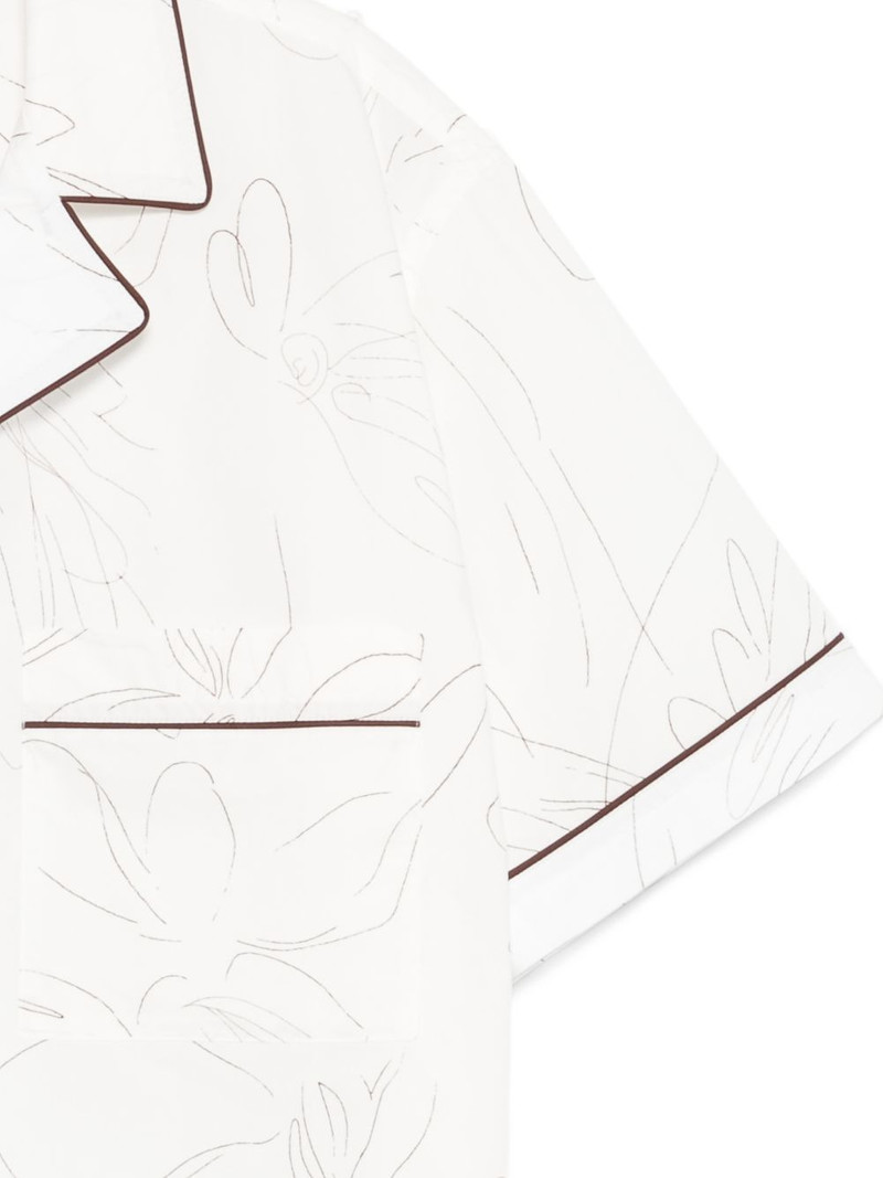 flower pencil shirt 3