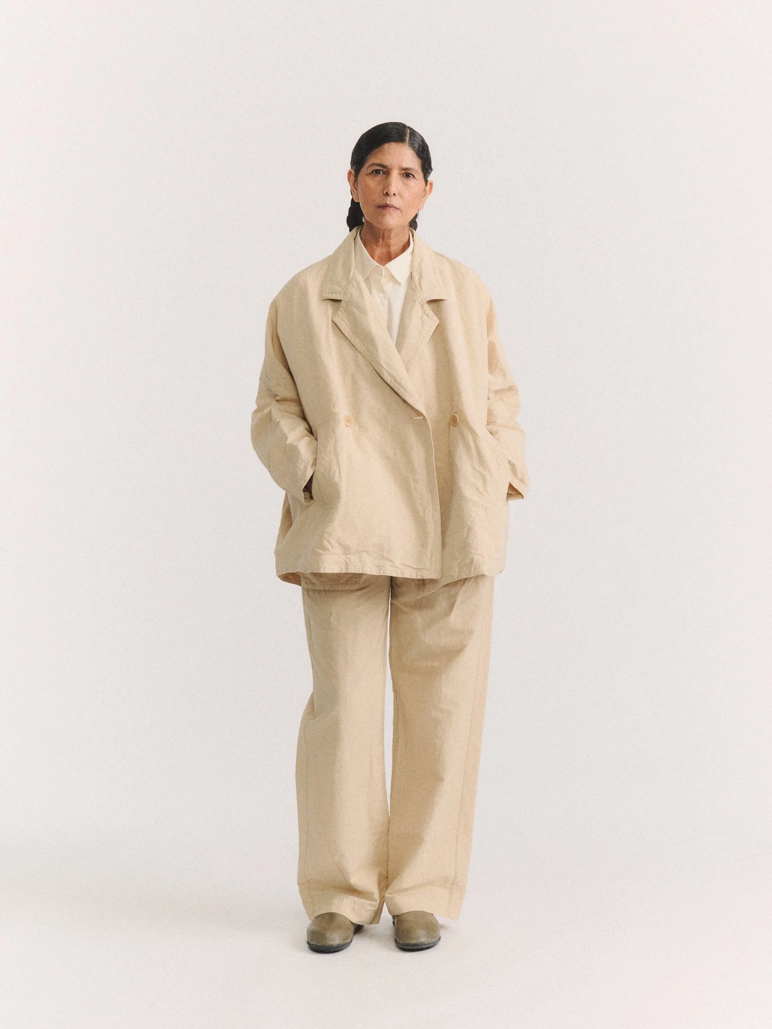 FRANCES JACKET - RUGGER 1 - IVORY - 1