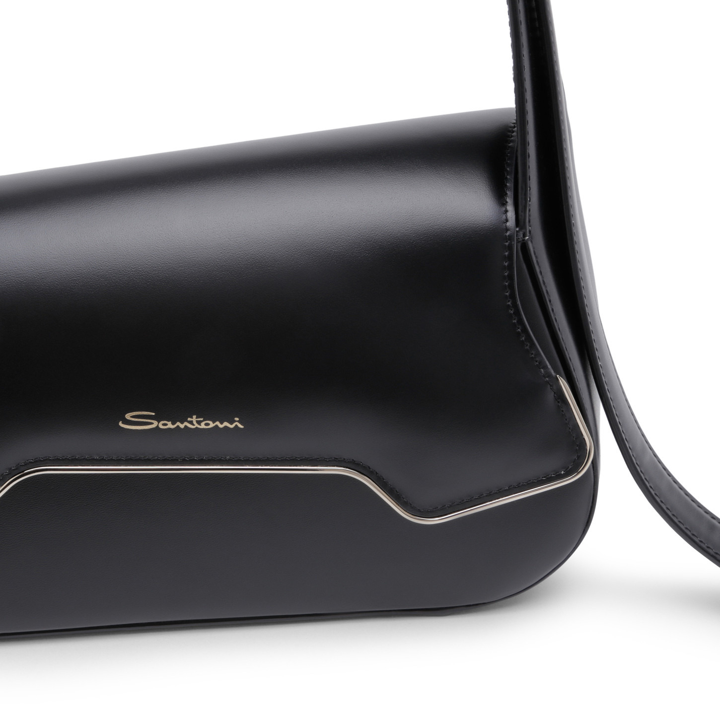 Black leather ThePluto bag - 6
