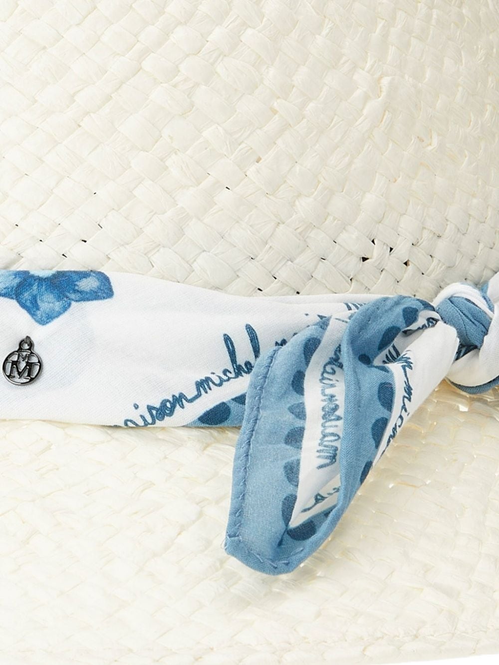 Zango attached-scarf fedora hat - 2